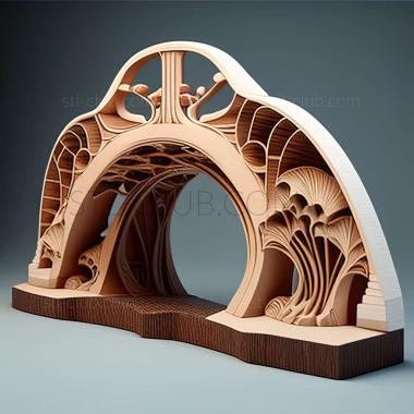 3D model bridge (STL)